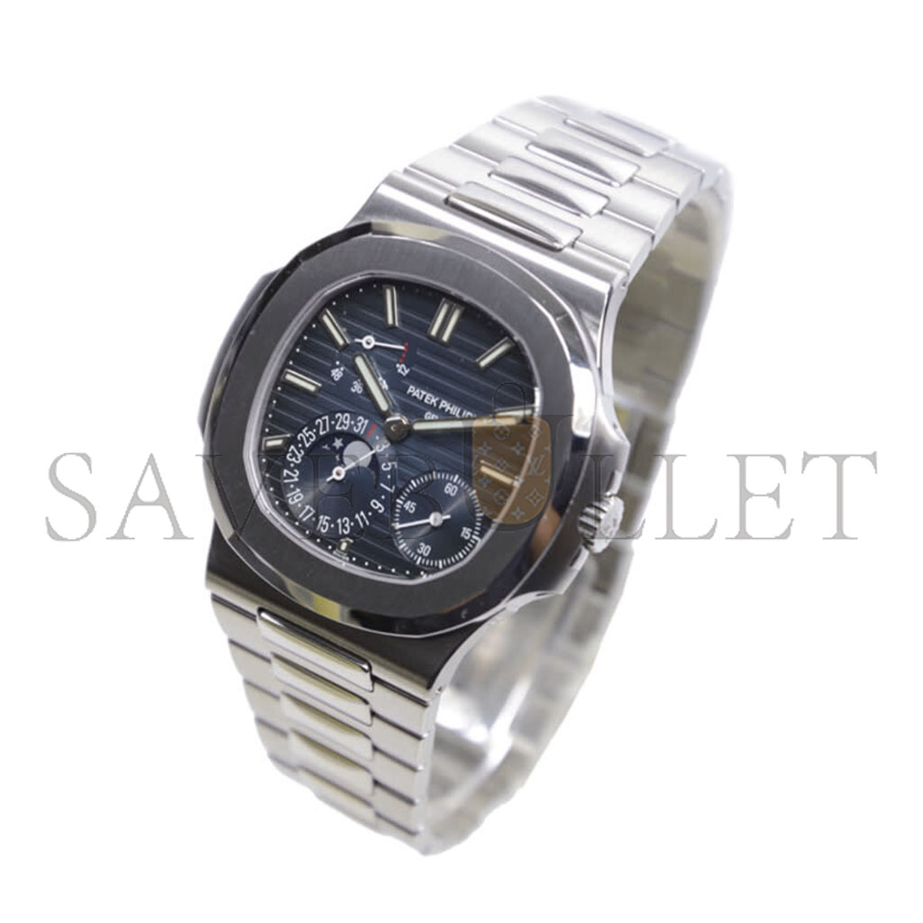 PATEK PHILIPPE NAUTILUS AUTOMATIC BLUE DIAL MEN'S WATCH 5712/1A-001